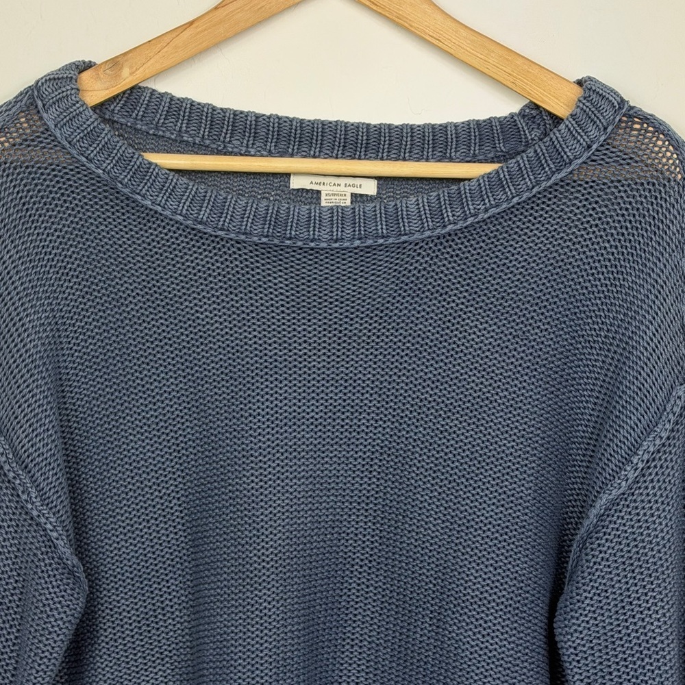 American Eagle Cotton Sweater Size Xs - Picture 2 of 6